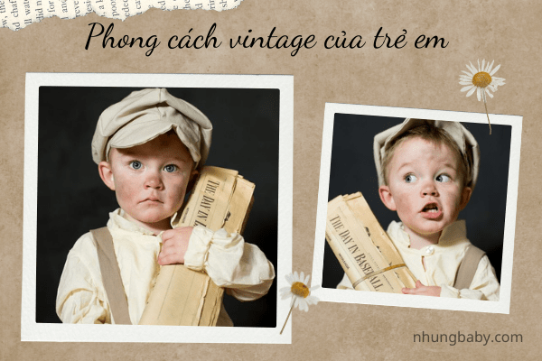 chup anh vintage tre em 2