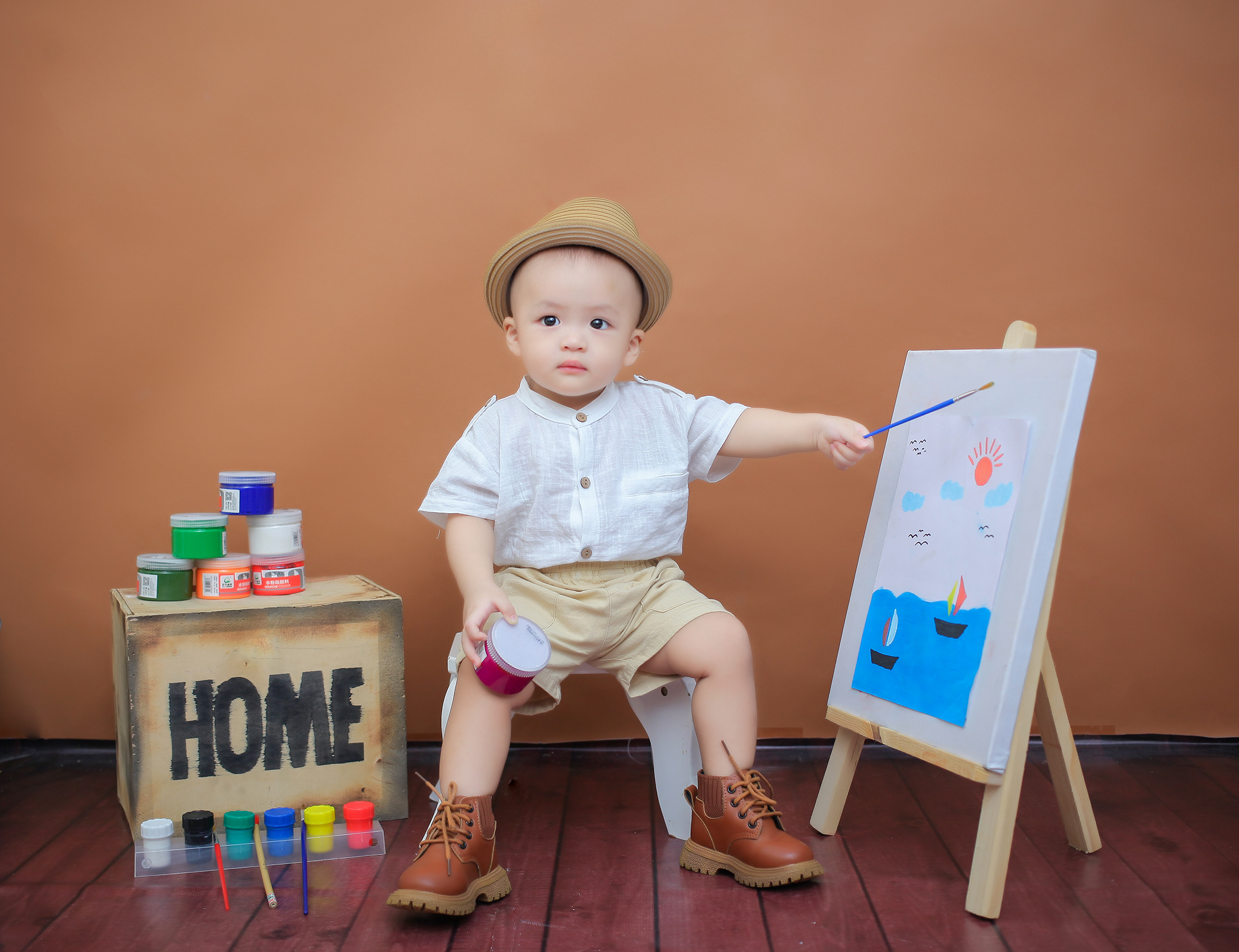Chụp ảnh cho bé tại Đà Nẵng.