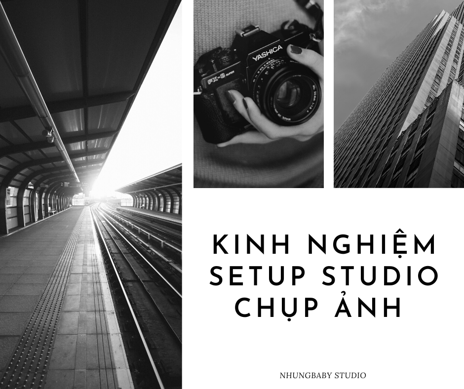 Setup studio chụp ảnh