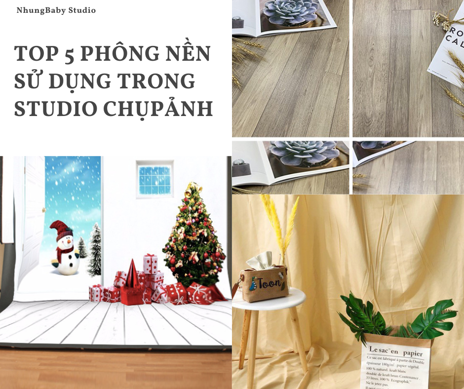 Top 5 phông nền studio chụp ảnh