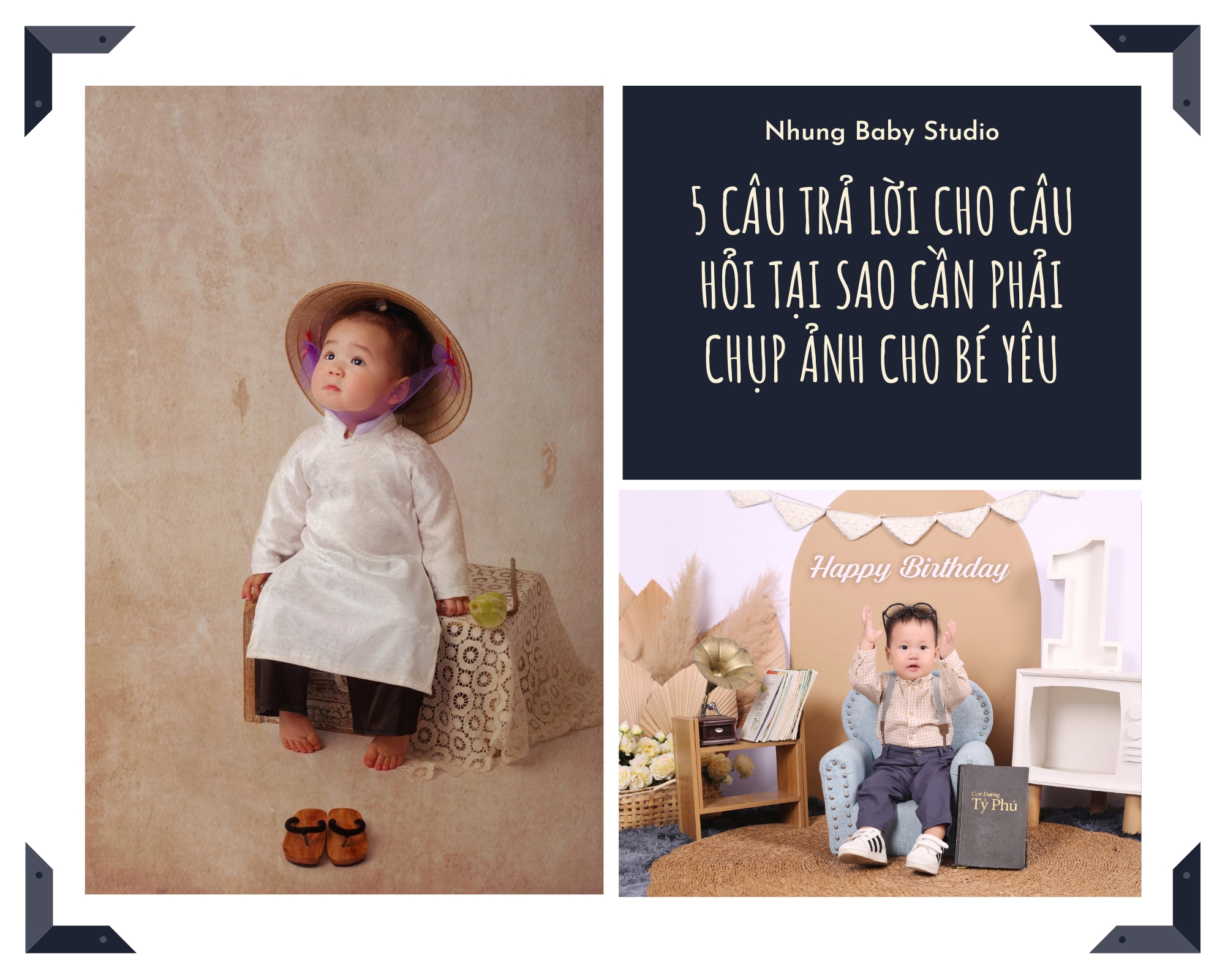 chụp ảnh cho bé yêu