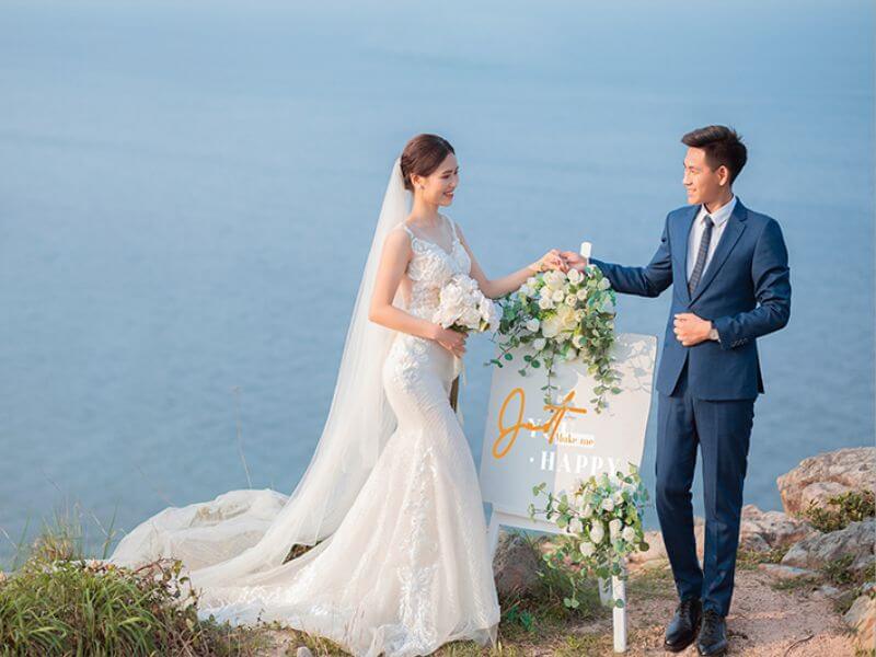ý tưởng chụp ảnh cưới ở biển