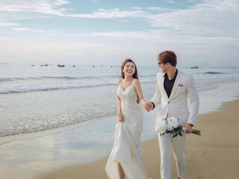ý tưởng chụp ảnh cưới ở biển