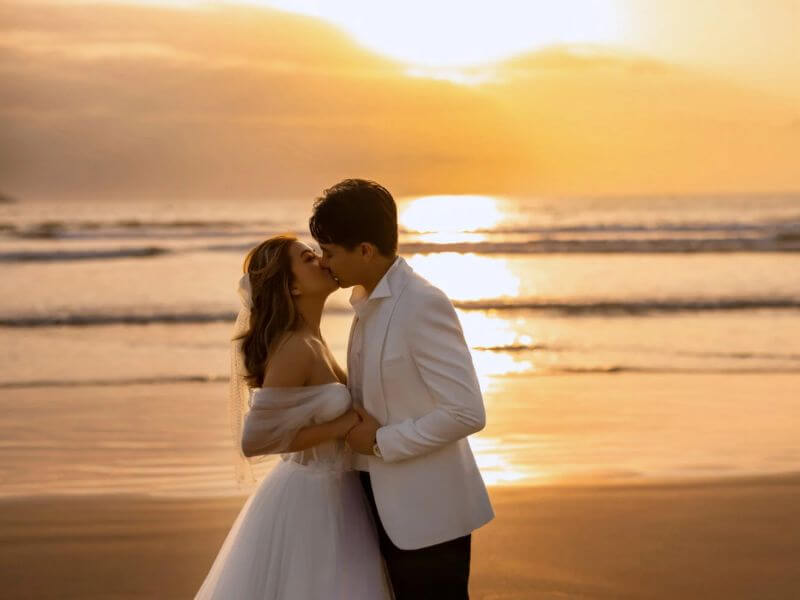 ý tưởng chụp ảnh cưới ở biển