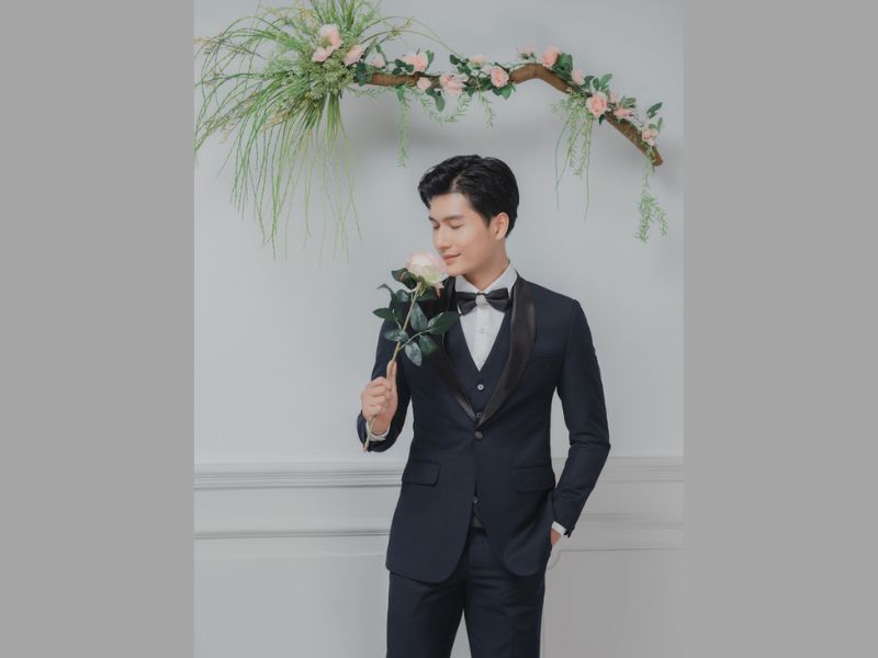 ảnh chú rể một mình