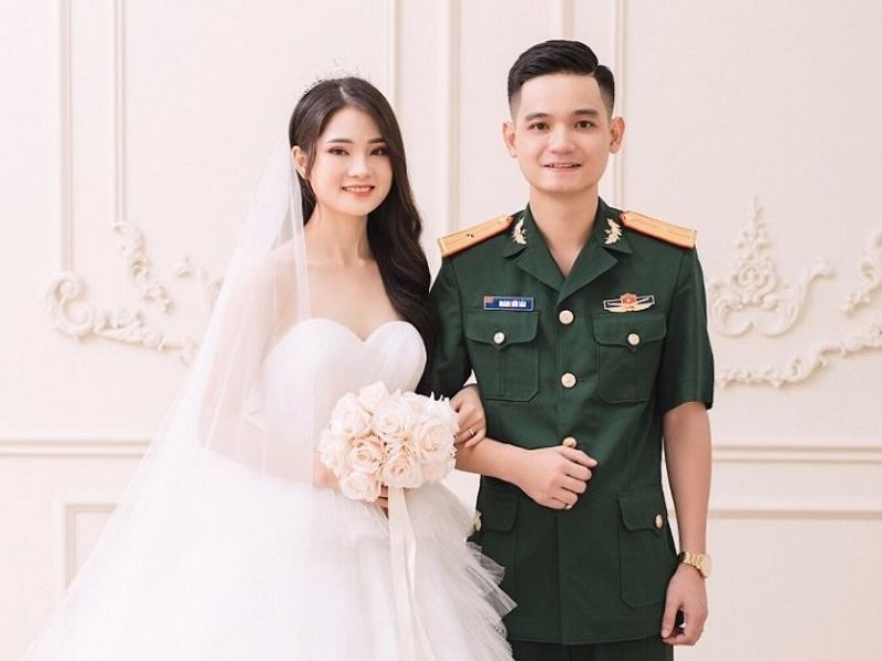 ảnh cưới bộ đội