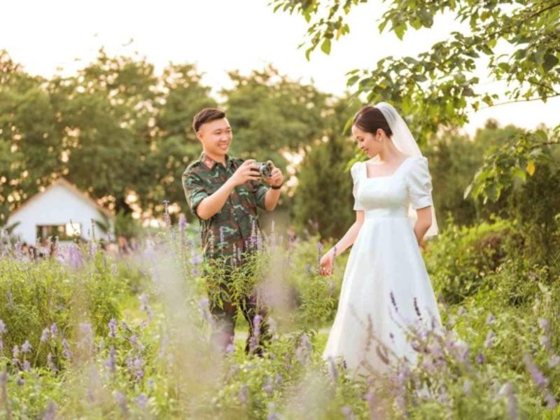 ảnh cưới bộ đội