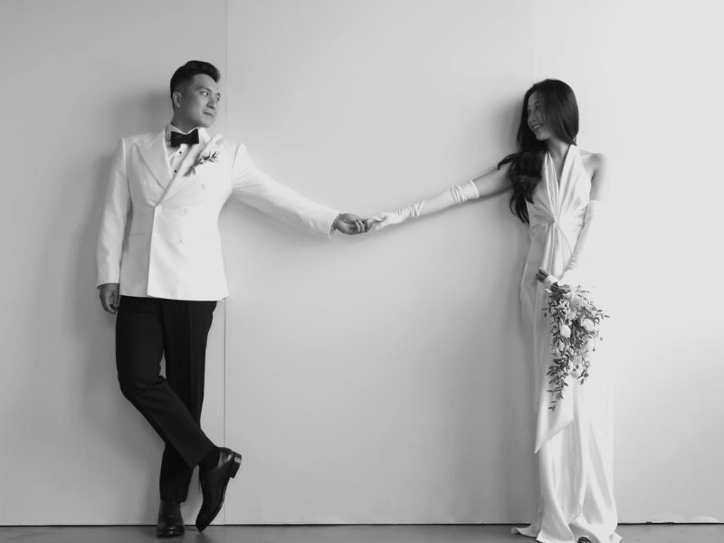 ảnh cưới đen trắng Đà Nẵng