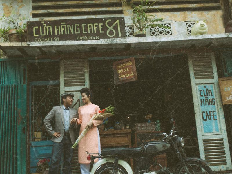 ảnh cưới thập niên 90