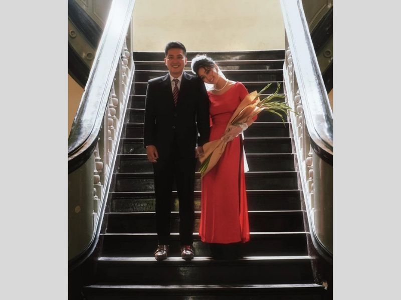 ảnh cưới thập niên 90