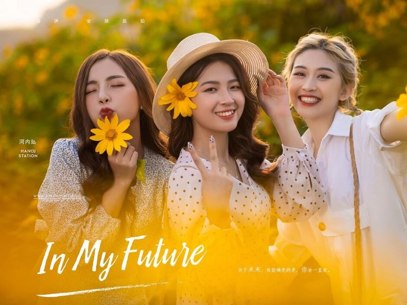 concept chụp ảnh thanh xuân
