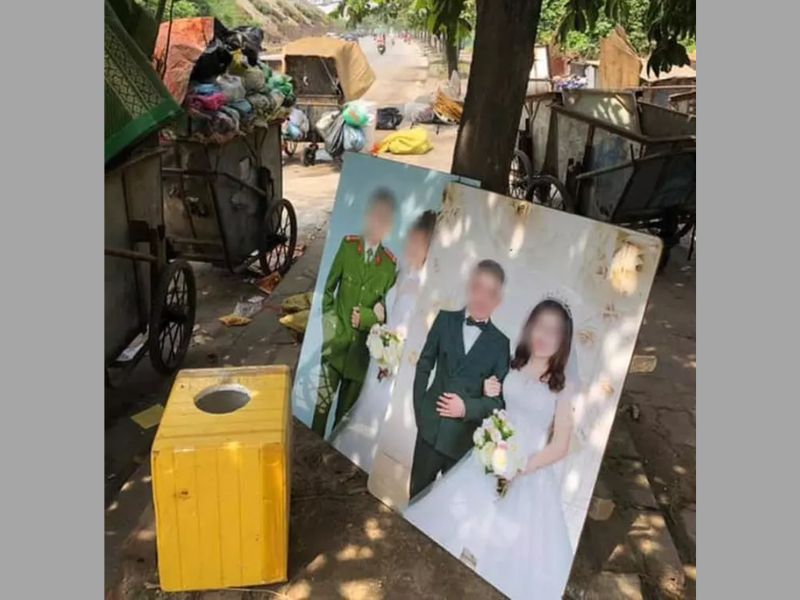 vứt ảnh cưới có sao không