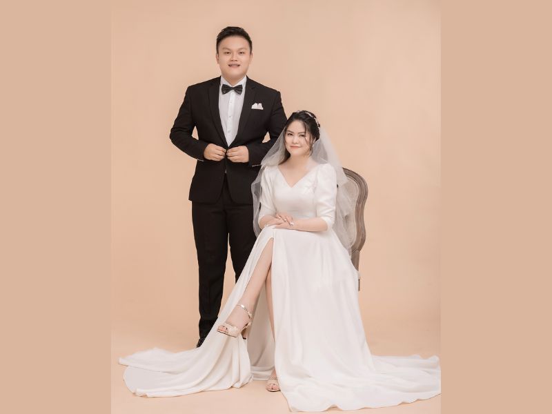 ảnh cưới đẹp trong studio