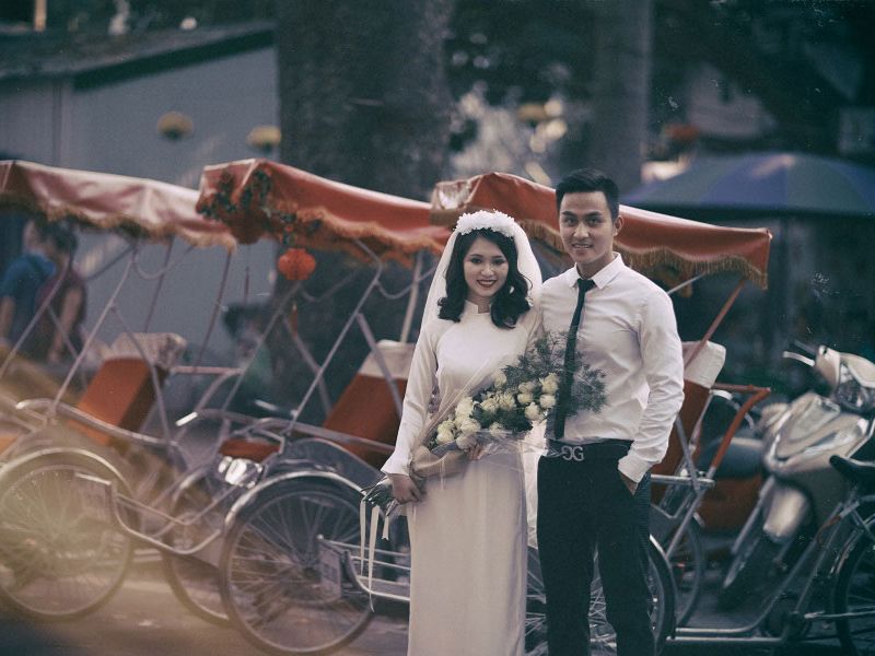 ảnh cưới ngày xưa
