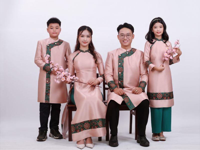 chụp ảnh gia đình áo dài