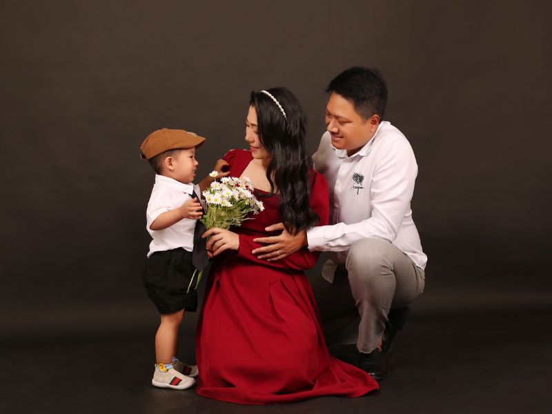 chụp ảnh kỷ niệm ngày cưới